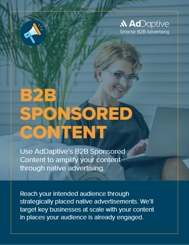 AdDaptive B2B Sponsored Content Introduction Package 2022 thumbnail