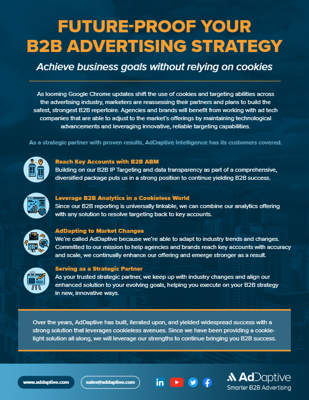 AdDaptive Google Chrome Changes & Impact on AdDaptive Intelligence one sheet thumbnail